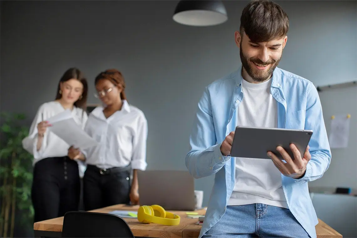 Captura de pantalla de una conversación activa con un cliente potencial en WhatsApp Business
